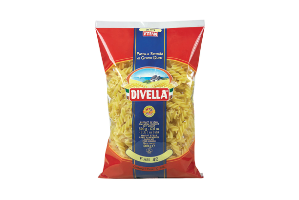 Makarona, Fusilli 40, Divella